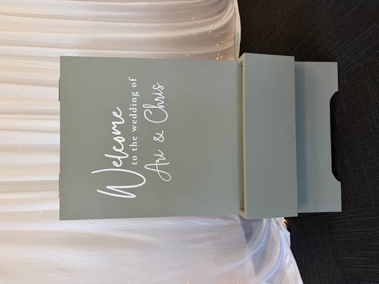 Wooden Welcome Sandwich Board